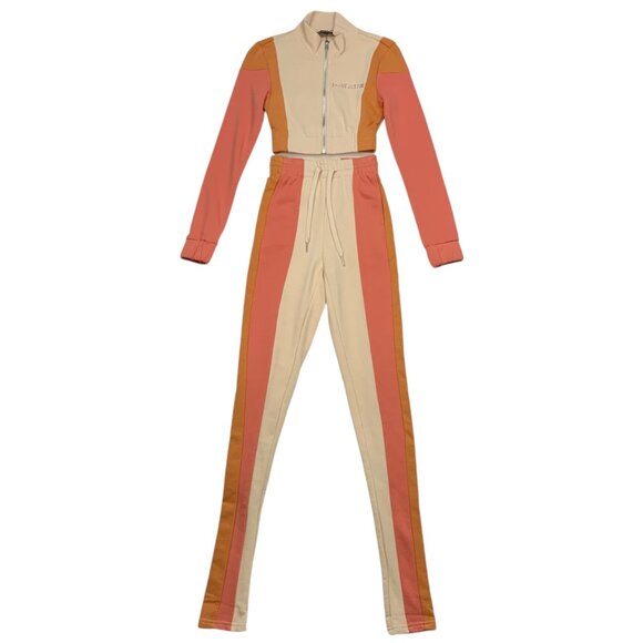 Shane Justin 2 Piece Set Track Suit XS Orange - Picture 11 of 11